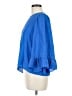 Zara Basic Blue 3/4 Sleeve Blouse Size M - photo 5