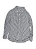 Gap Kids 100% Cotton Houndstooth Silver Long Sleeve Button-Down Shirt Size 6 - 7 - photo 1