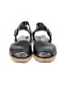 Prada 100% Leather Black Sandals Size EU 37 1/2 - photo 2