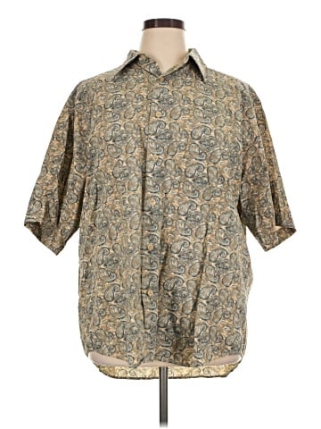 Claiborne Short Sleeve Button-Down Shirt (view 1)
