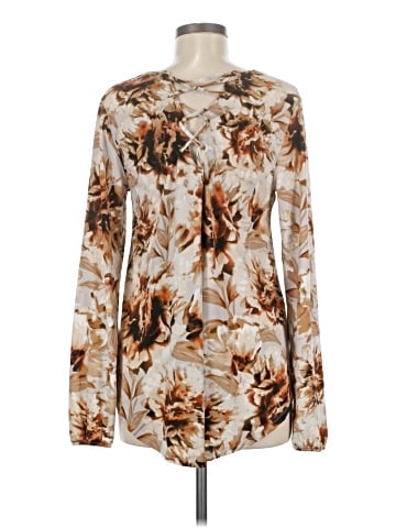 JLo by Jennifer Lopez Long Sleeve Blouse (view 2)