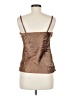 BCX Brown Sleeveless Blouse Size M - photo 2