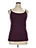Roaman's Burgundy Tank Top Size 14 (M) - photo 1