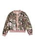 H&M 100% Polyester Floral Gold Jacket Size 6X - photo 1