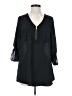 rue21 100% Polyester Black 3/4 Sleeve Blouse Size S - photo 1