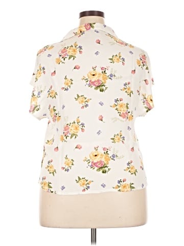 MNG Short Sleeve Blouse (view 2)