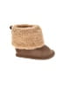 Carter's Brown Booties Size Newborn - photo 1