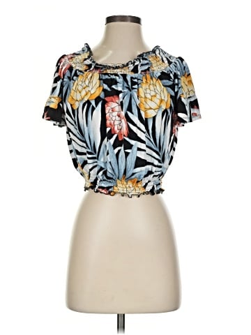 Forever 21 Short Sleeve Blouse (view 1)