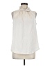 Anne Klein 100% Polyester Ivory Sleeveless Blouse Size 6 - photo 1