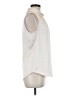 Anne Klein 100% Polyester Ivory Sleeveless Blouse Size 6 - photo 4