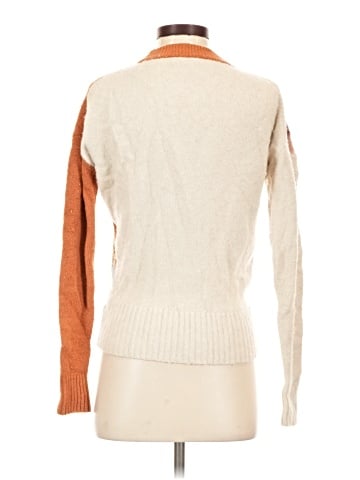 Madewell Striped Lyford Pullover Sweater in Coziest Textured Yarn (view 2)