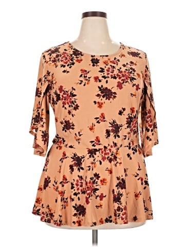 Cocomo 3/4 Sleeve Blouse (view 1)