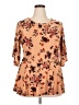 Cocomo Tan 3/4 Sleeve Blouse Size 2X - photo 1