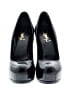Saint Laurent 100% Leather Black Heels Size EU 40 - photo 2
