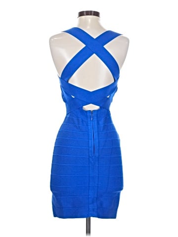 Herve Leger Bondage Dress  (view 2)