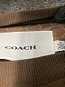 Coach 100% Cotton Brown Pullover Sweater Size XS - photo 7