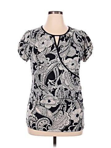 August Silk Short Sleeve T-Shirt (view 1)