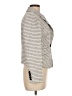 Veronica Beard Chevron-herringbone Gray Blazer Size 8 - photo 4