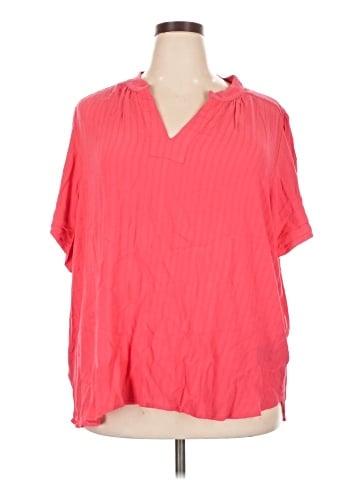 Well Worn Short Sleeve Blouse (view 1)