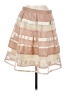 Ryu Stripes Tan Casual Skirt Size M - photo 1