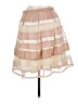 Ryu Stripes Tan Casual Skirt Size M - photo 2