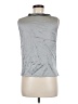 Talbots Silver Sleeveless Silk Top Size 8 Petite - photo 2