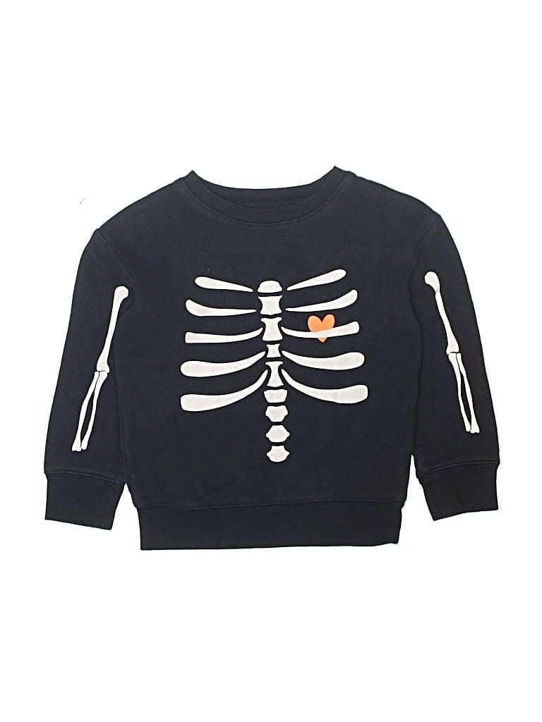 Pre-owned Jumping Beans Kids' Pullover Sweater In Black