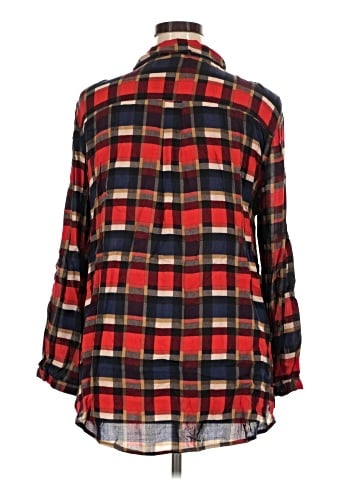 Umgee Long Sleeve Button-Down Shirt (view 2)