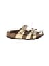 Birkenstock 100% Leather Tan Sandals Size EU 37 - photo 1