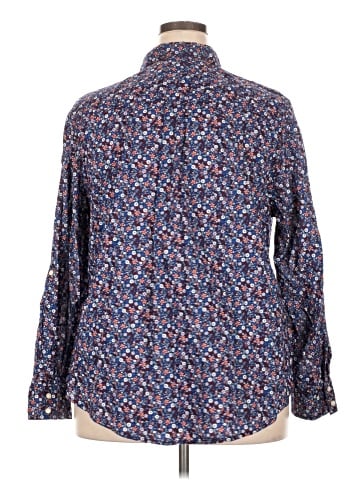 St. John's Bay Long Sleeve Polo (view 2)