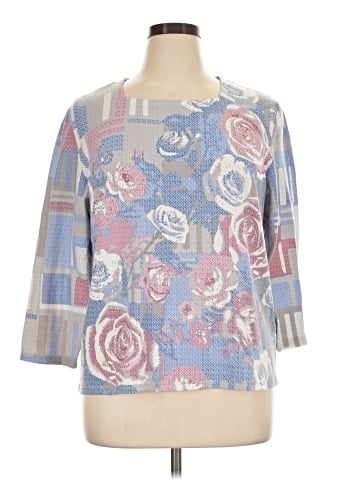 Alfred Dunner 3/4 Sleeve Blouse (view 1)