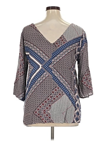 Suzanne Betro 3/4 Sleeve Blouse (view 2)