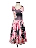 Lularoe Polka Dots Pink Cocktail Dress Size S - photo 1