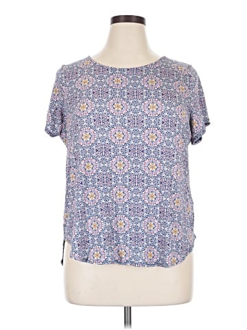 Philosophy Republic Clothing Short Sleeve Blouse (view 1)