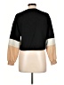 Vestidos Color Block Tan Sweatshirt Size L - photo 2