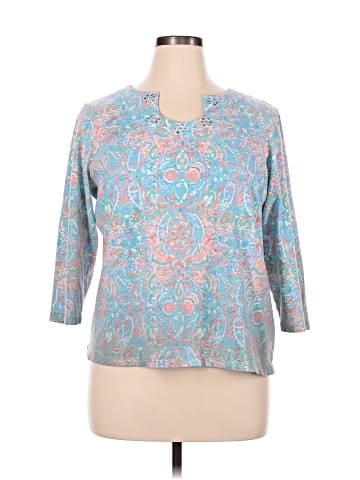 Ruby Rd. 3/4 Sleeve Blouse (view 1)