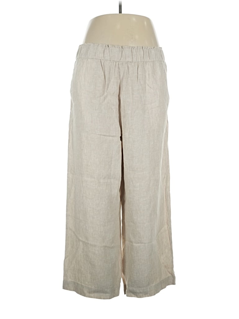 Talbots Linen Pants In Neutral