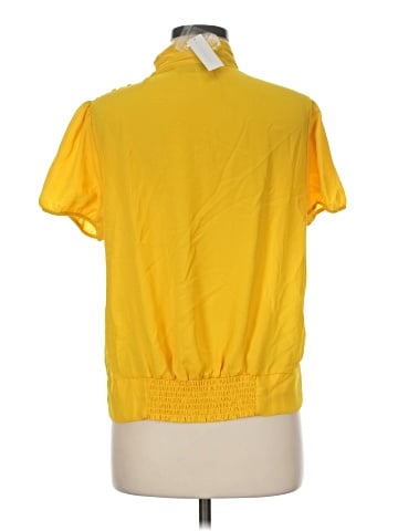 7th Avenue Design Studio New York & Company Short Sleeve Blouse (view 2)