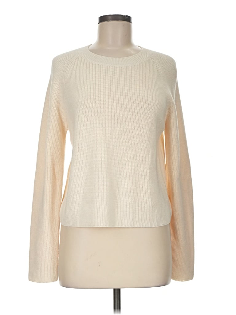 Pre-owned Lilla P Pullover Sweater In Ivory