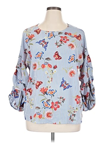 Hannah 3/4 Sleeve Blouse (view 1)