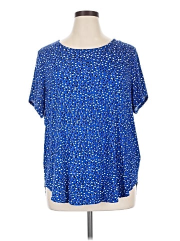 Philosophy Republic Clothing Short Sleeve Blouse (view 1)