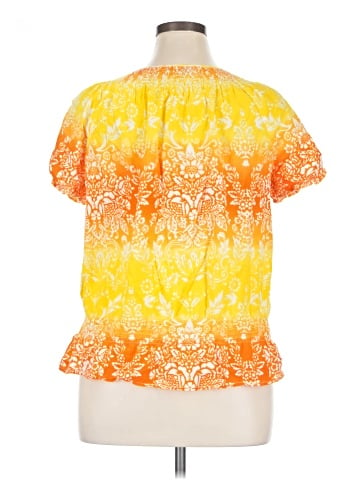 IZOD Short Sleeve Blouse (view 2)