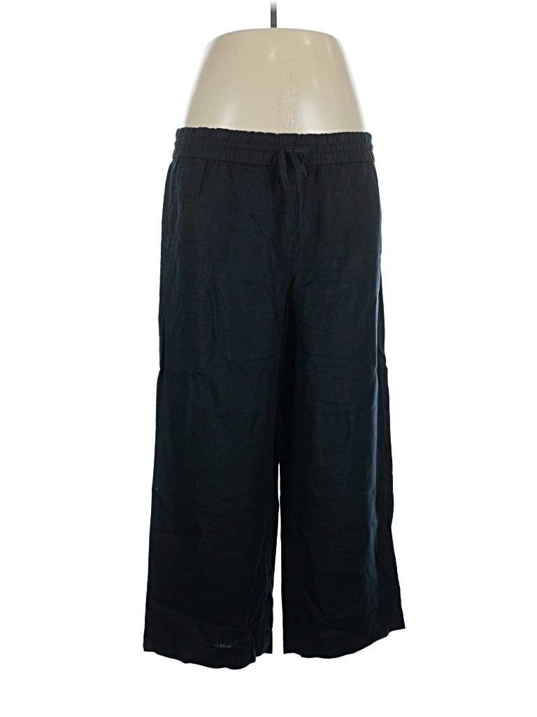 Pre-owned Talbots Linen Pants In Blue
