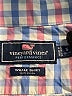 Vineyard Vines Performance 100% Nylon Checkered-gingham Blue Long Sleeve Button-Down Shirt Size 8 - 10 - photo 3