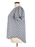 41Hawthorn Polka Dots Gray Short Sleeve Blouse Size 2X - photo 5