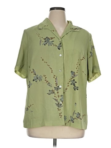 Style&Co Short Sleeve Blouse (view 1)