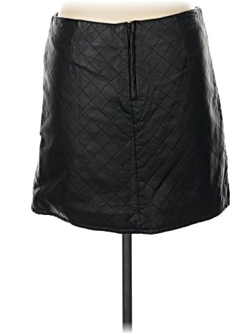Divided by H&M Faux Leather Skirt (view 2)