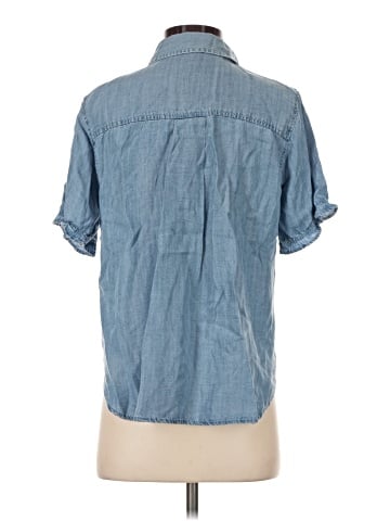 Velvet Heart 3/4 Sleeve Button-Down Shirt (view 2)