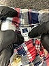 Janie and Jack 100% Cotton Plaid Red Cargo Shorts Size 6 - photo 3