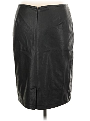 Valerie Stevens Faux Leather Skirt (view 2)